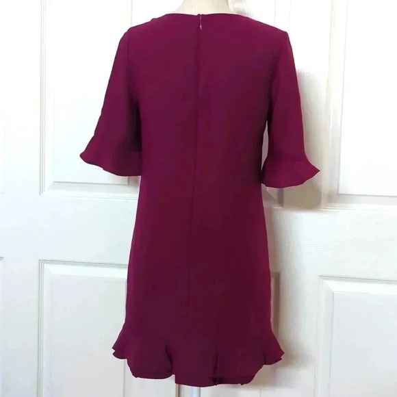 CeCe CYNTHIA STEFFE Kate Ruffle Hem Shift Dress - Picture 4 of 6